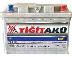 Yiğit akü 60 ah akkumulyatoru