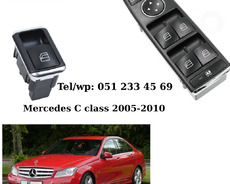 Mercedes c class 2013 üçün şüşə qaldıran knopka blok satılır